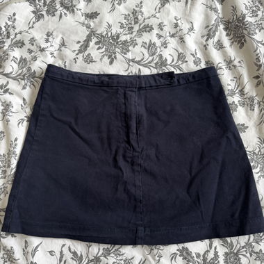 Navy mini skirt, Brandy Melville