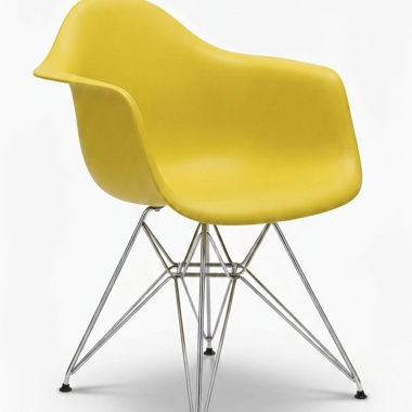 Gelber Stuhl Vitra Eames