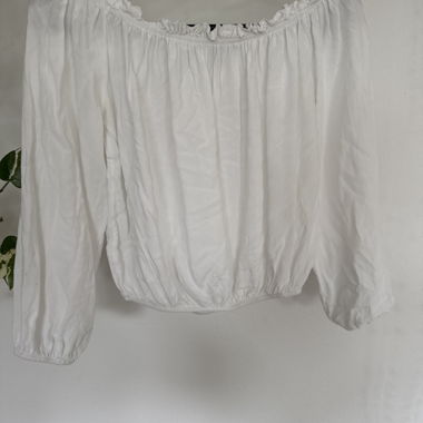 Schulterfreie Bluse
