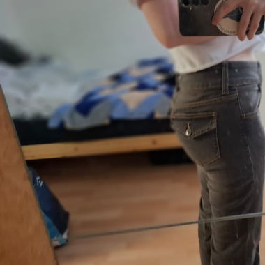 H&M Divided Jeans grau