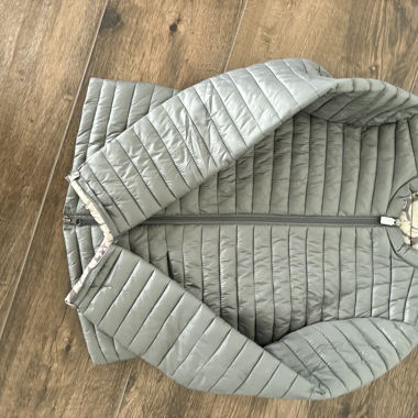 Veste matelassée grise