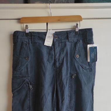 Polo Ralph Lauren Pantalon Cargo en Soie Taille 10 38