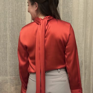 Chemisier rouge H&M