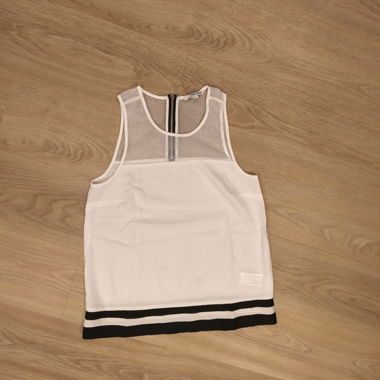 Cute top black-white