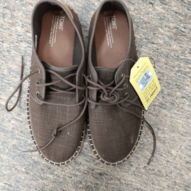 Scarpe in tessuto TOMS marroni