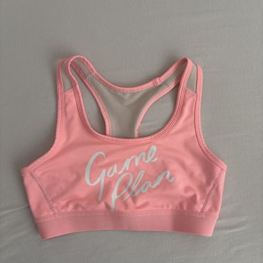 Pink Sports Bra Top