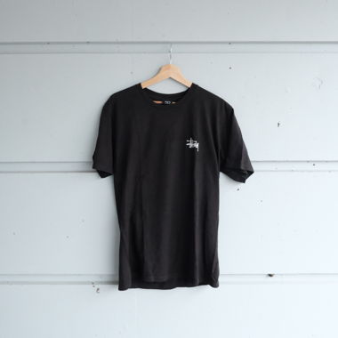 Stussy Schwarzes T-Shirt M