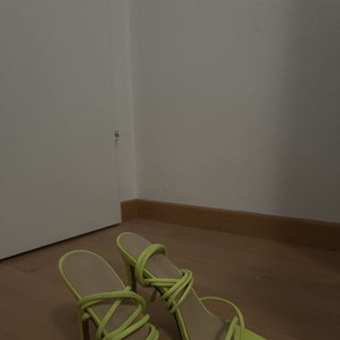Neon gelbe High Heels
