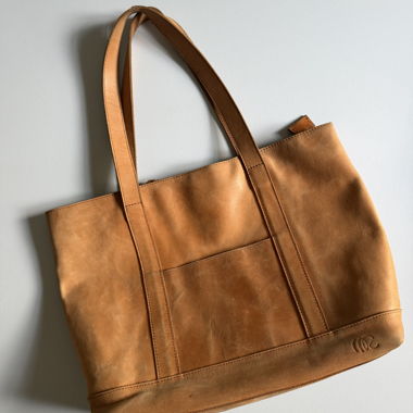 Sac cabas en cuir