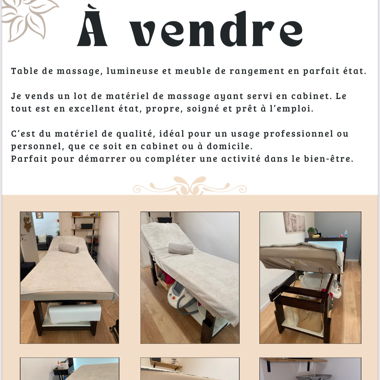 Meuble pour cabine esthétique et thérapeutique 