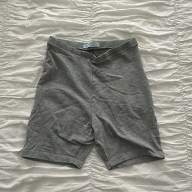 Short cycliste basique – gris clair