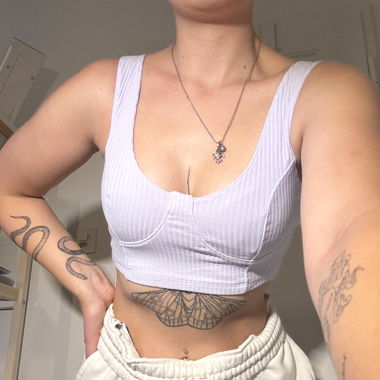 Lila Crop Top
