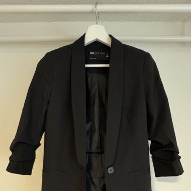 Schwarzer Blazer Gr. 32 (Petite) von ASOS