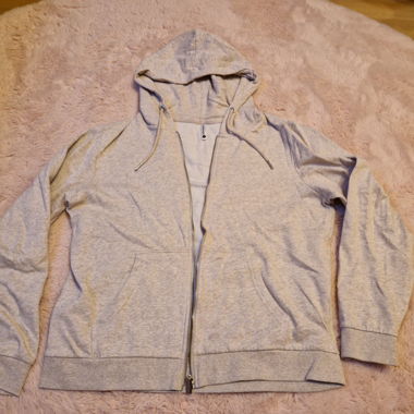 Grey Hoodie Jacket