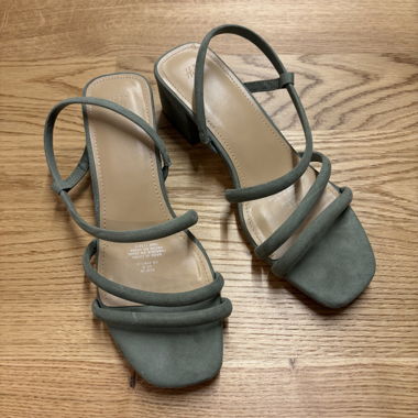 Turquoise sandals