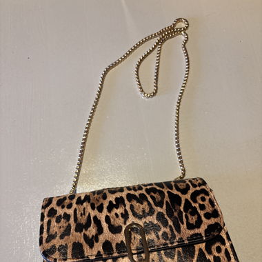 Sac bandoulière léopard 