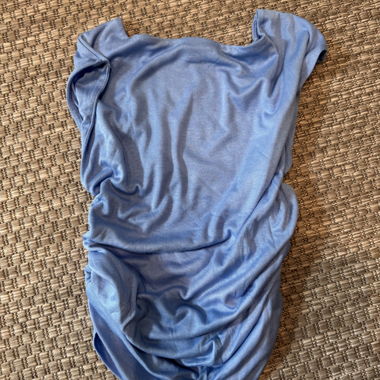 Top da donna blu