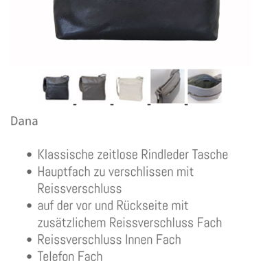 Sac bandoulière noir