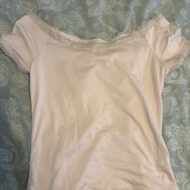 Rosa Spitzentop
