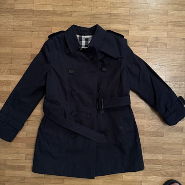 Trench Burberry nero