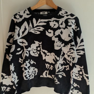 Maglione in maglia floreale WIE
