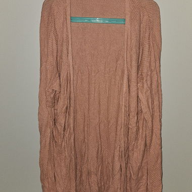 Cardigan, vieux rose