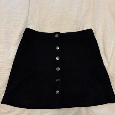 Jupe noire pour l‘automne