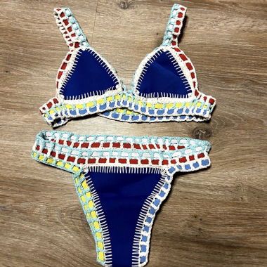 Crochet-look bikini imitation les canebiers