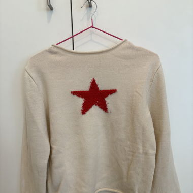Pull blanc