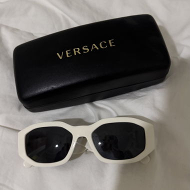White Versace Sunglasses
