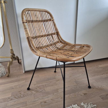 Chaise en rotin