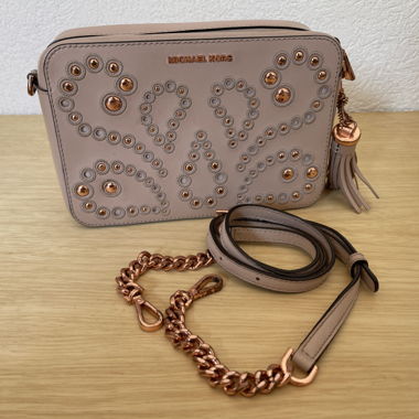 Sac bandoulière Michael Kors rose gold 