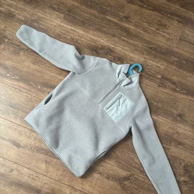 fleece Halfswip Sweater Gr.M