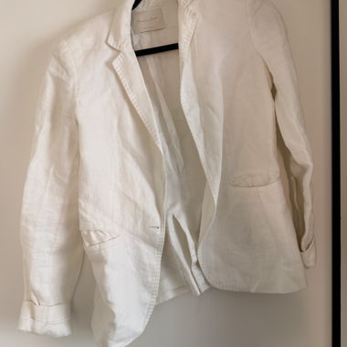 Blazer bianco di Massimo Dutti