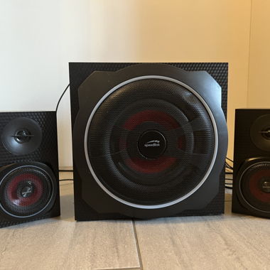 Speedlink 2.1 Lautsprechersystem zu verkaufen