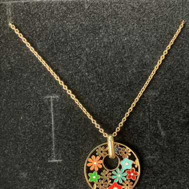 Collier fleurs Viceroy 