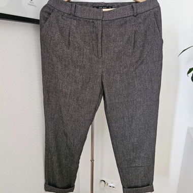 ZARA Suit Trousers — Grey — Size S — Elegant Fit