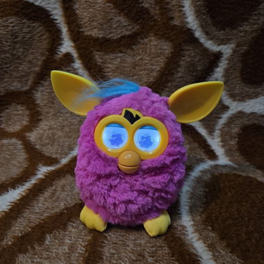 Furby Hasbro 2012 - Violet et Bleu clair - Fonctionnel
