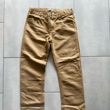 Jeans beige homme 