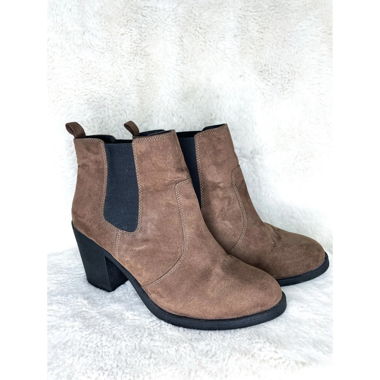 H&M Chelseaboots Stiefeletten Braun Schwarz