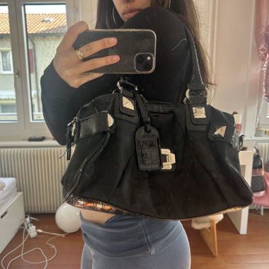 Black Gussaci Handbag