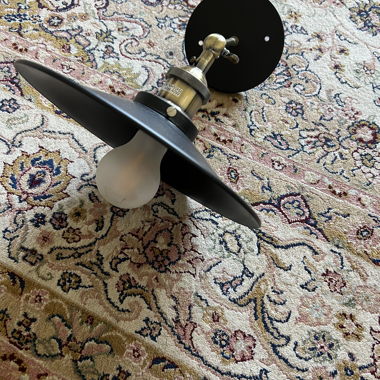Jolie lampe murale noir 