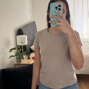 T-shirt beige MNG XS