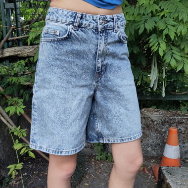 Short in denim WOODBIRD