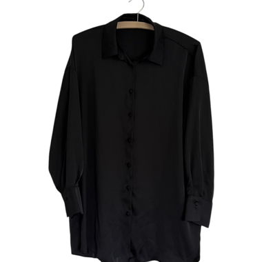 Zara Black Fluid Shirt