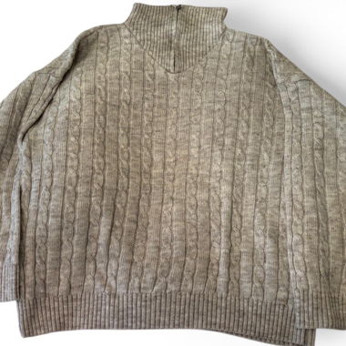 grey knit sweater knitwear 