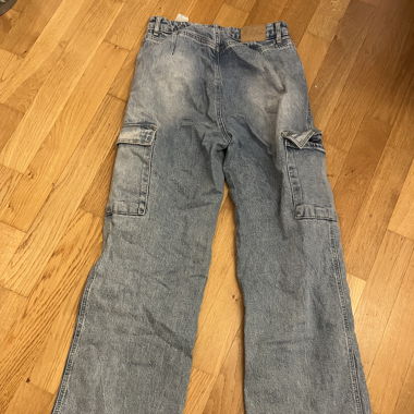 Jeans cargo bleu claire 