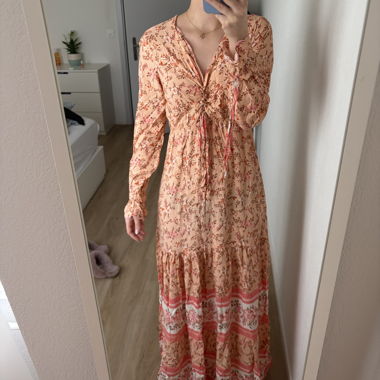 Coloured summer dress