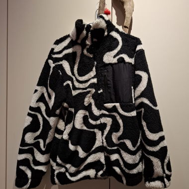 Plüschjacke