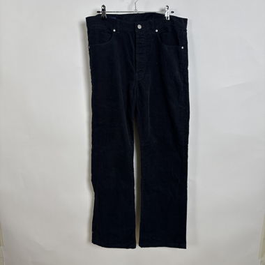 Pantalon en velours côtelé Rectangle Jaune